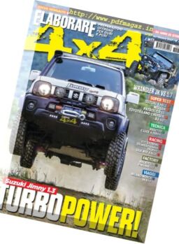 Elaborare 4×4 – Settembre-Ottobre 2017