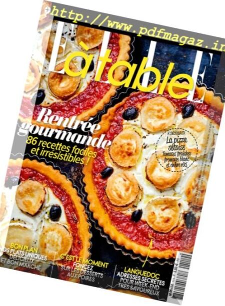 Elle a Table – Septembre-Octobre 2017 Cover