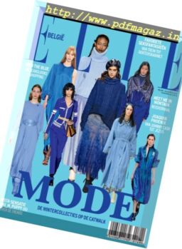 Elle Belgium – Augustus 2017