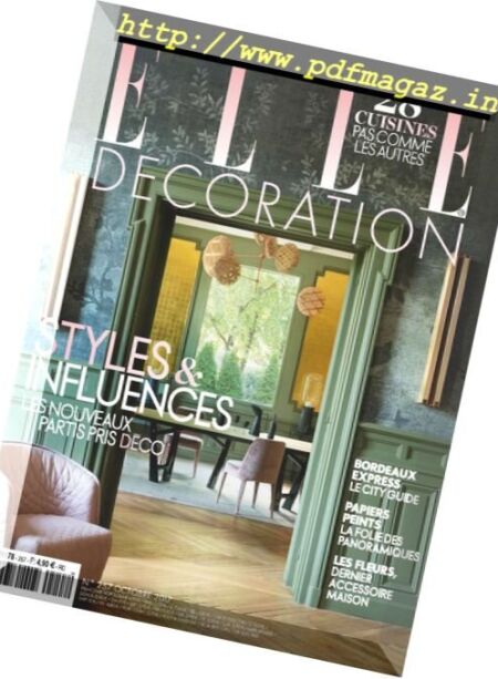 Elle Decoration France – Octobre 2017 Cover