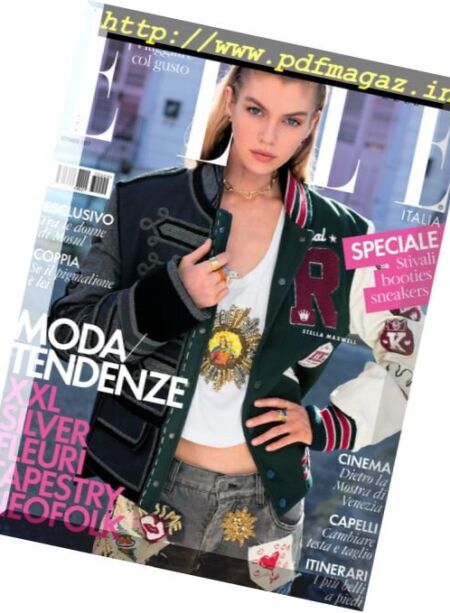 Elle Italia – Settembre 2017 Cover