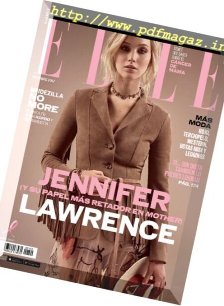 Elle Mexico – noviembre 2017 Cover