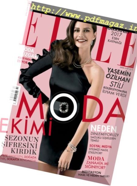 Elle Turkey – Ekim 2017 Cover