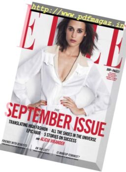 Elle USA – September 2017