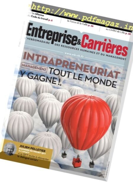 Entreprise & Carrieres – 29 Aout au 4 Septembre 2017 Cover