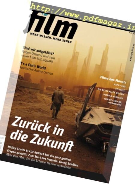 Epd Film – Oktober 2017 Cover
