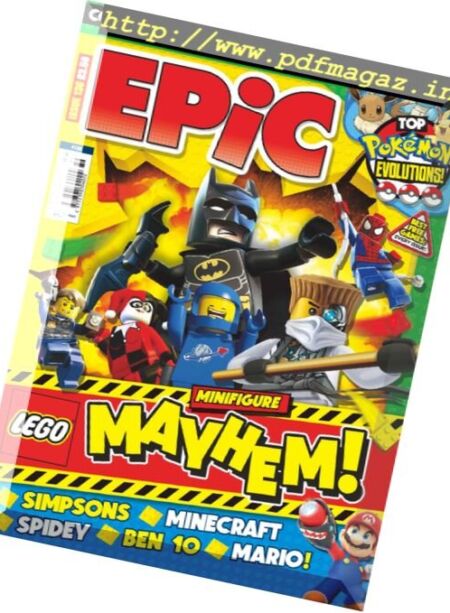 Epic Magazine – Issue 136, 2017 Cover