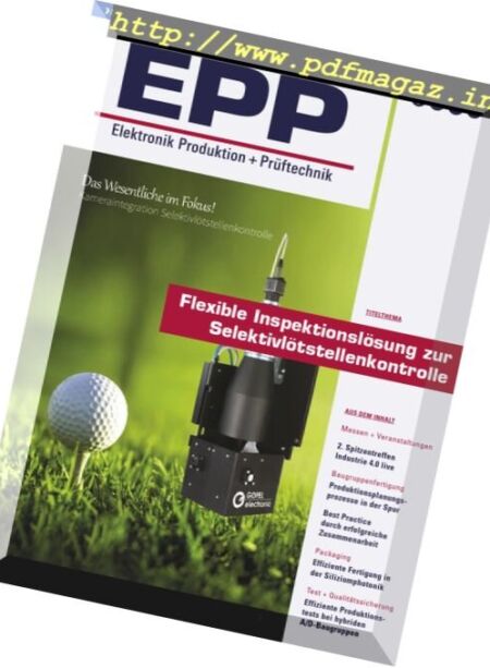 EPP – September 2017 Cover
