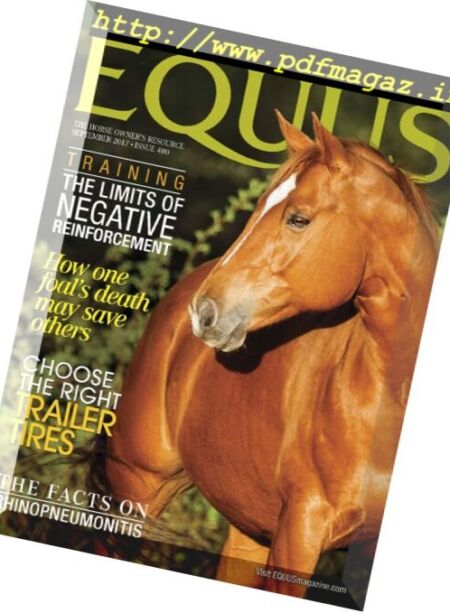 Equus – September 2017 Cover