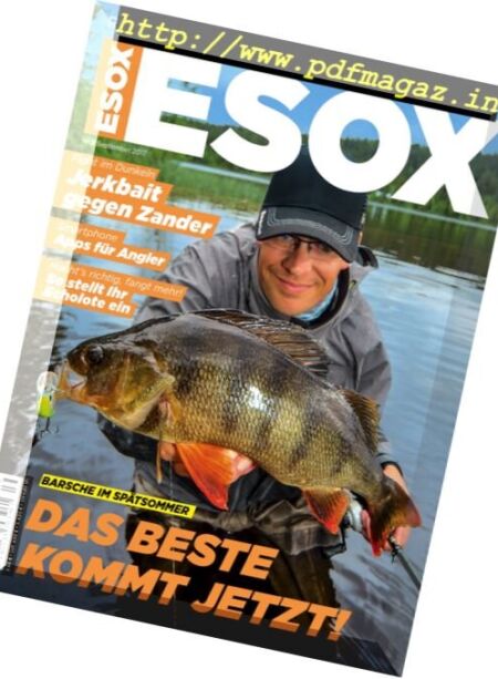 Esox – September 2017 Cover