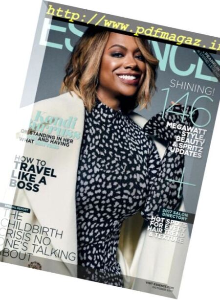 Essence USA – October 2017 Cover