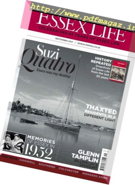 Essex Life – September 2017 Cover