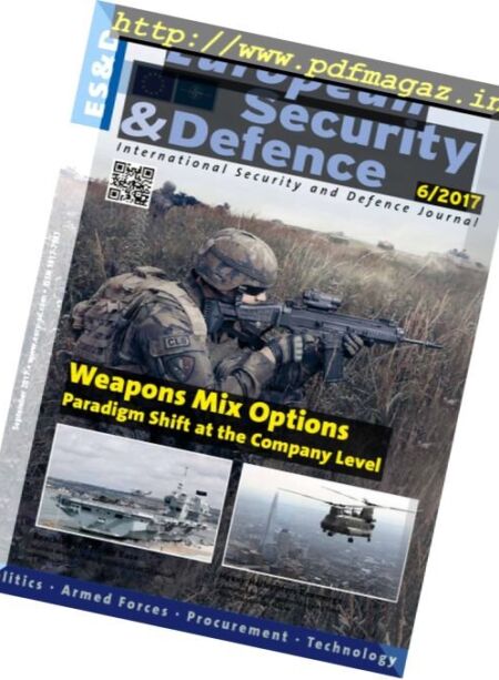 European Security and Defence – September 2017 Cover
