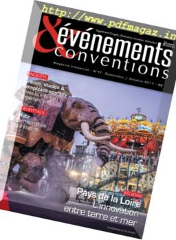 Evenements & Conventions – Septembre-Octobre 2017