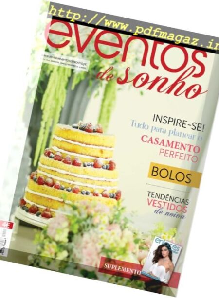 Eventos de Sonho – Maio-Novembro 2017 Cover