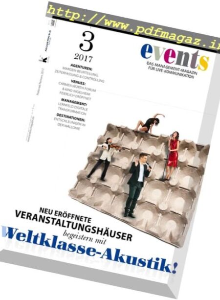Events – Nr.3 2017 Cover