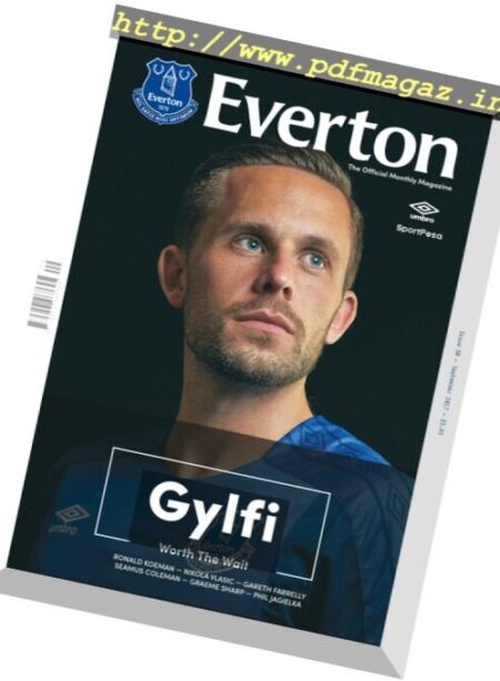 Everton Magazine – September 2017 Cover