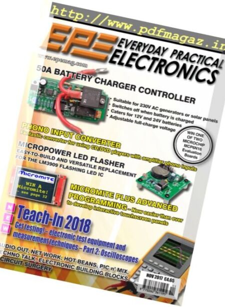 Everyday Practical Electronics – November 2017 Cover