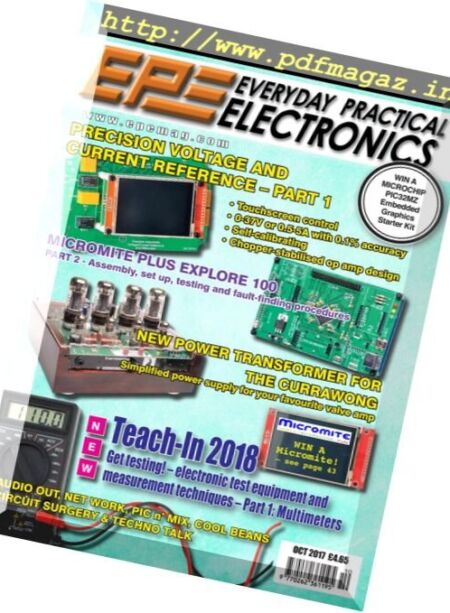 Everyday Practical Electronics – October 2017 Cover
