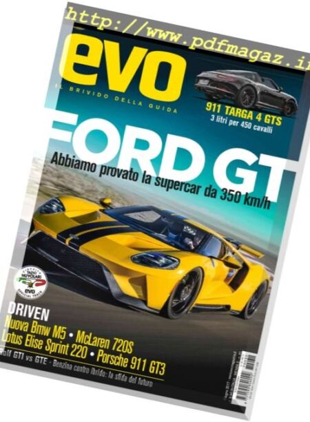 Evo Italia – Giugno 2017 Cover