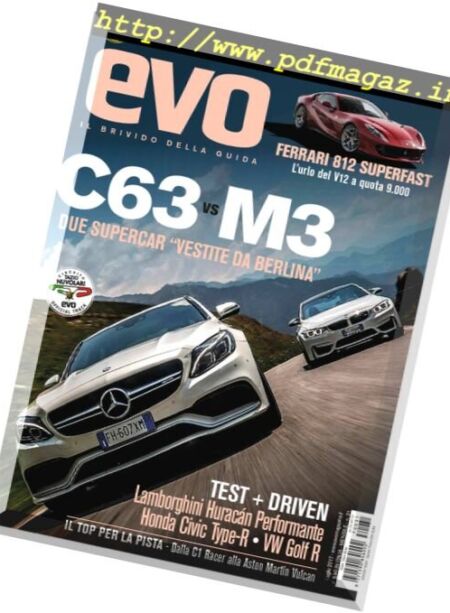 Evo Italia – Luglio 2017 Cover