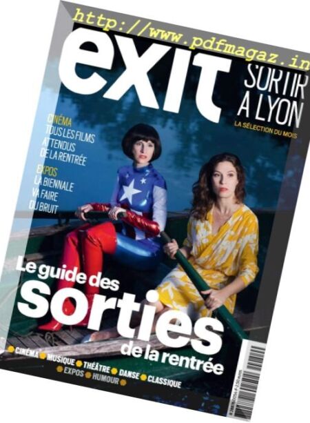 Exit France – Septembre 2017 Cover
