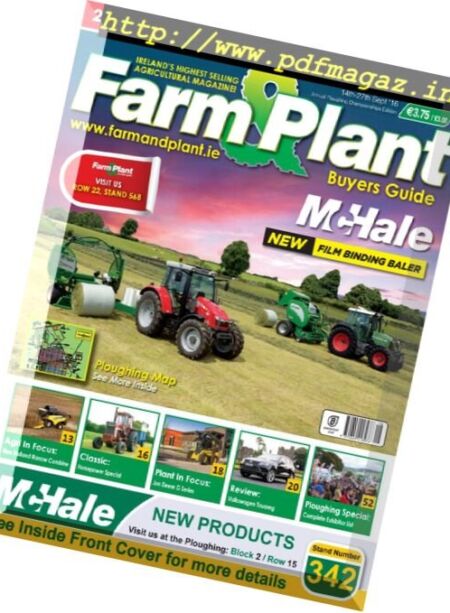 Farm & Plant – Issue 316, 2016 Cover