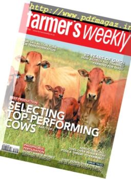 Farmer’s Weekly – 22 September 2017