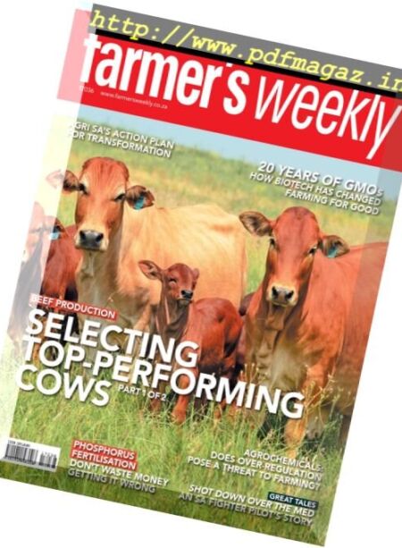 Farmer’s Weekly – 22 September 2017 Cover