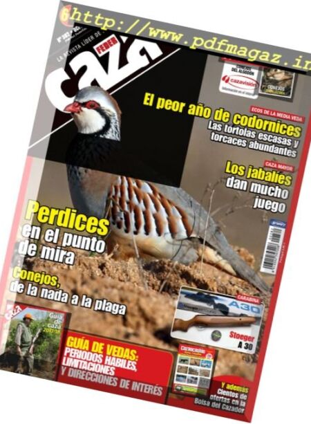 Feder Caza – octubre 2017 Cover