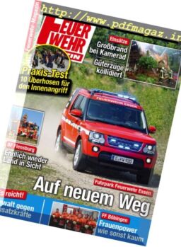 Feuerwehr – September 2017