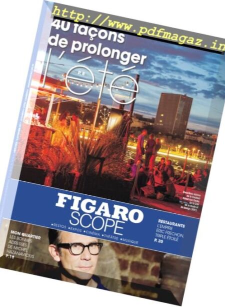 Figaro Scope – 13 au 19 Septembre 2017 Cover