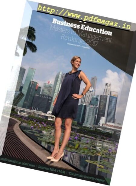 Financial Times FT Business Education – 11 September 2017 Cover