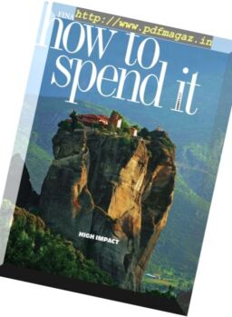 Financial Times How to Spend It – 5 August 2017