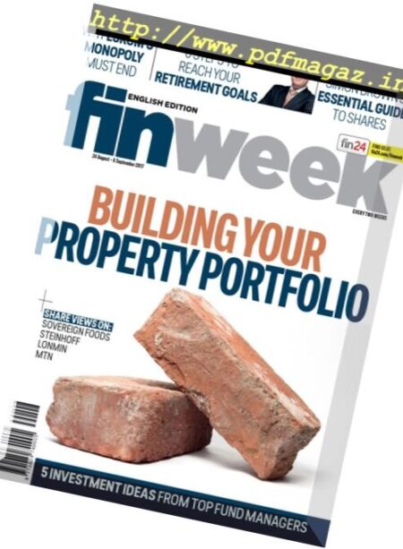 Finweek – 24 August – 6 September 2017 Cover