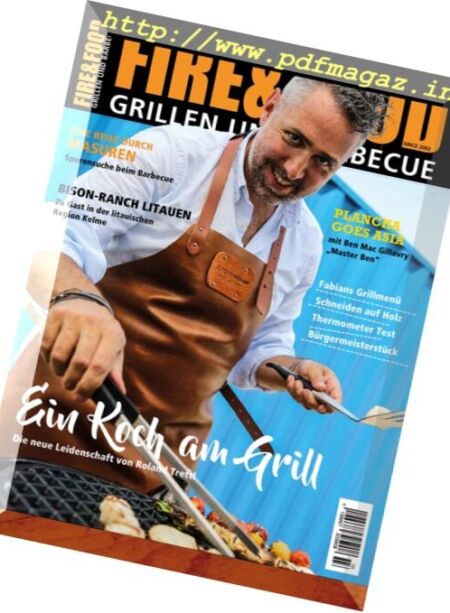 Fire & Food Grillen und Barbecuen – Nr.3, 2017 Cover