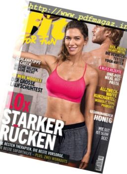 Fit For Fun – November 2017
