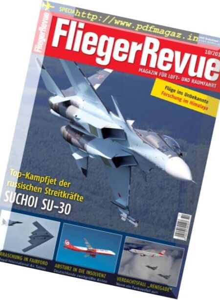 FliegerRevue – Oktober 2017 Cover