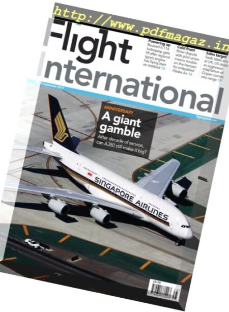 Flight International – 19 – 25 September 2017 Cover