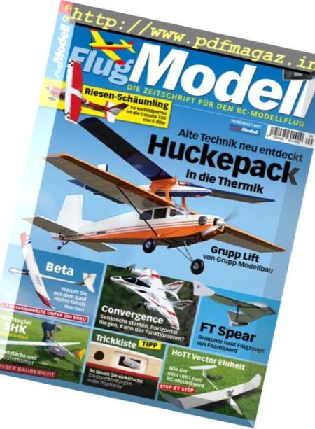 Flugmodell – September 2017 Cover
