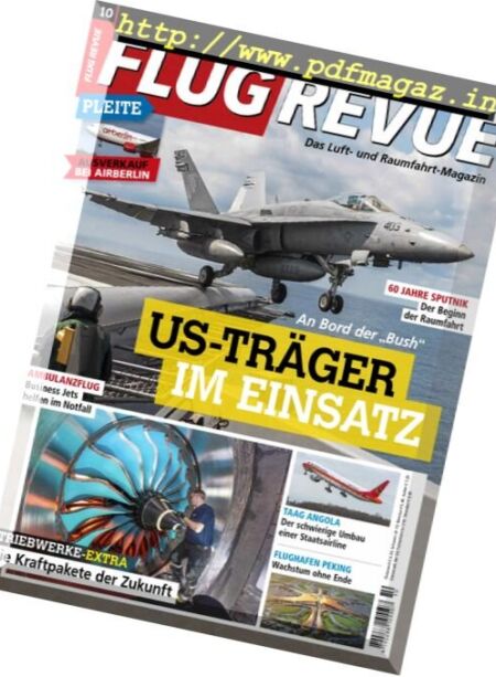 Flugrevue – Oktober 2017 Cover