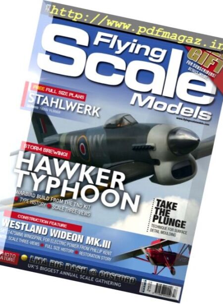 Flying Scale Models – October 2017 Cover
