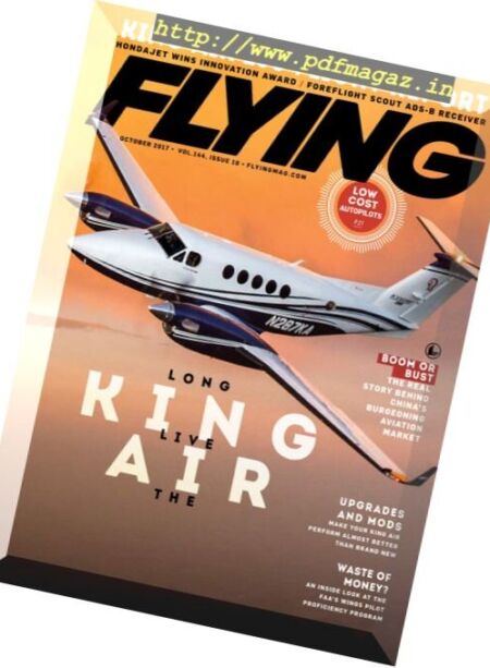 Flying USA – October 2017 Cover