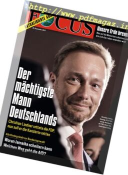 Focus – 26. September 2017 – Second Edition