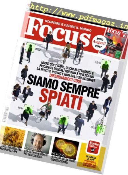 Focus Italia – Ottobre 2017 Cover