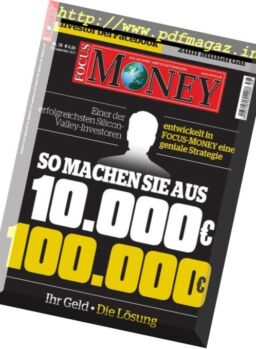 Focus Money – 13 September 2017