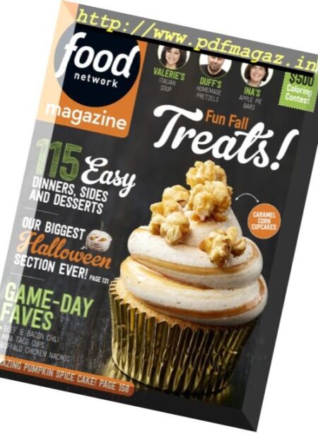Food Network – October 2017 Cover