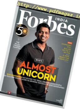 Forbes India – 29 September 2017