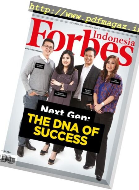 Forbes Indonesia – September 2017 Cover