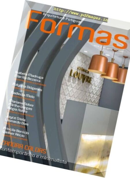 Formas – Agosto 2017 Cover
